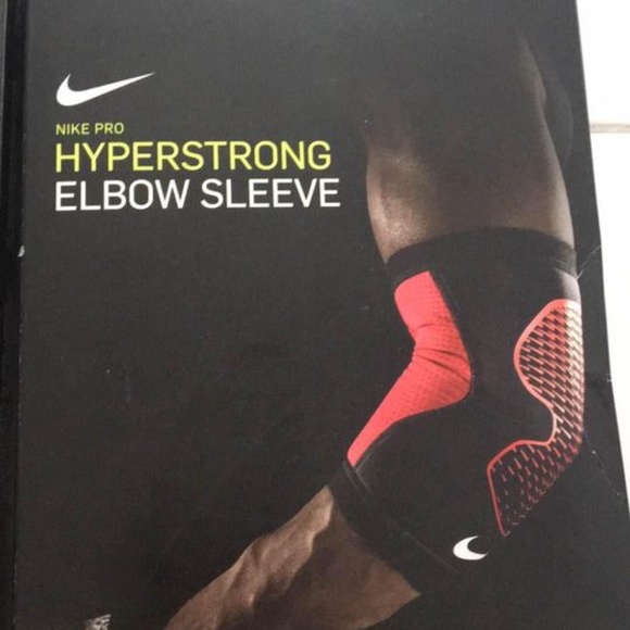 BRAND NEW men nike Nike pro hyperstrong elbow sleeve size XL - Picture 3 of 5